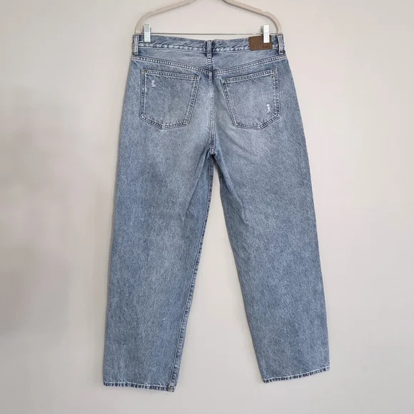 Madewell Low-Slung Straight Jeans olvera wash Rigid Size 29 - Picture 4 of 7